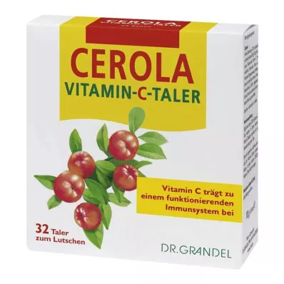 CEROLA Witamina C Taler Grandel, 32 szt