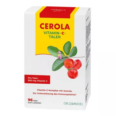 CEROLA Witamina C Taler Grandel, 96 szt CEROLA Witamina C Taler Grandel, 96 szt