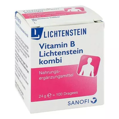 VITAMIN B LICHTENSTEIN Tabletki powlekane Combi, 100 szt VITAMIN B LICHTENSTEIN Tabletki powlekane Combi, 100 szt