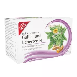 H&S Herbata żółciowa i wątrobowa N Saszetki filtrujące, 20X2,0 g