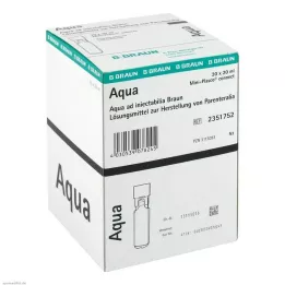 AQUA AD injectabilia Miniplasco connect roztwór do wstrzykiwań, 20X20 ml