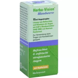 HERBA-VISION Borówkowe krople do oczu, 15 ml