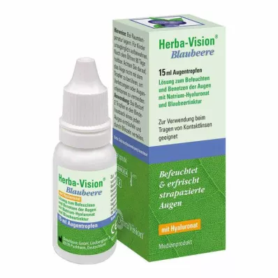 HERBA-VISION Borówkowe krople do oczu, 15 ml