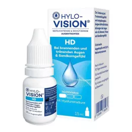 HYLO-VISION HD Krople do oczu, 15 ml