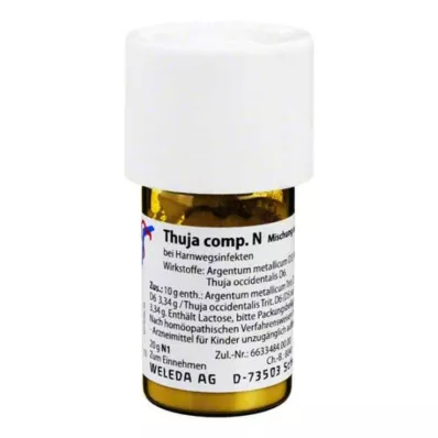 THUJA COMP.N Roztarcie, 20 g THUJA COMP.N Roztarcie, 20 g