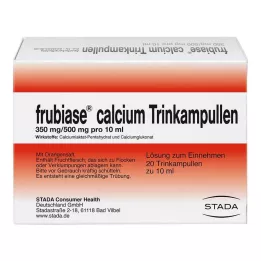 FRUBIASE CALCIUM Ampułki do picia T, 20 szt