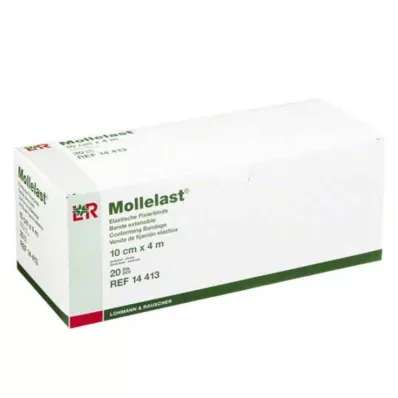 MOLLELAST Bandaże 10 cmx4 m pakowane pojedynczo, 20 szt