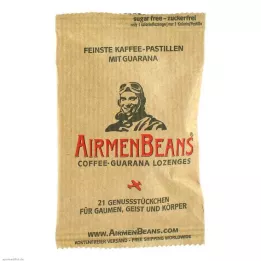 AIRMENBEANS Pastylki kawowe Finest z guaraną, 21 szt