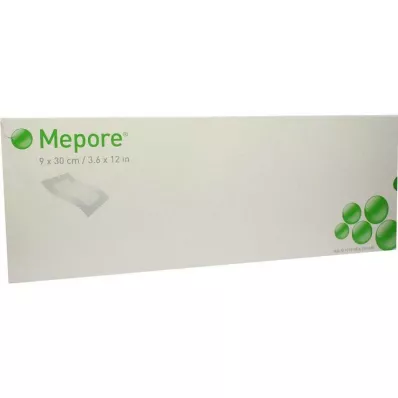MEPORE Opatrunek na ranę jałowy 9x30 cm, 30 szt MEPORE Opatrunek na ranę jałowy 9x30 cm, 30 szt