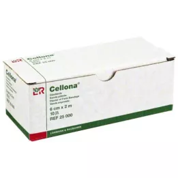 CELLONA Opatrunek gipsowy 6 cmx2 m, 2X5 szt