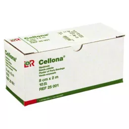 CELLONA Opatrunek gipsowy 8 cmx2 m, 2X5 szt