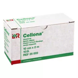 CELLONA Opatrunek gipsowy 10 cmx2 m, 2X5 szt