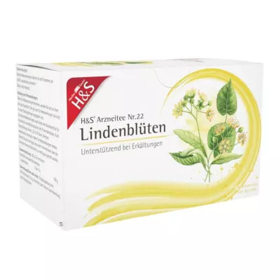 H&amp;S Torebka filtrująca do herbaty Lime Blossom, 20X1,8 g