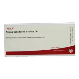 ATROPA belladonna e Radix D 6 ampułek, 10X1 ml