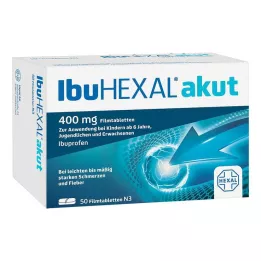 IBUHEXAL ostre 400 tabletek powlekanych, 50 szt