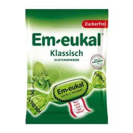 EM-EUKAL Cukierki klasyczne bez cukru, 75 g
