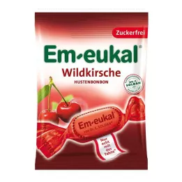 EM-EUKAL Cukierki dzika wiśnia bez cukru, 75 g