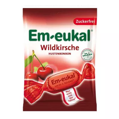 EM-EUKAL Cukierki dzika wiśnia bez cukru, 75 g EM-EUKAL Cukierki dzika wiśnia bez cukru, 75 g