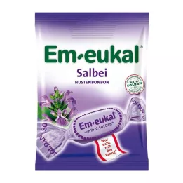 EM-EUKAL Cukierki z cukrem szałwiowym, 75 g