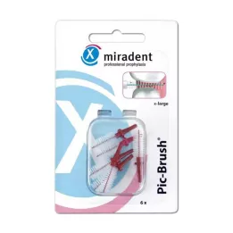 Miradent szczoteczka międzyzębowa Pic-Brush x-large bor, 6 szt