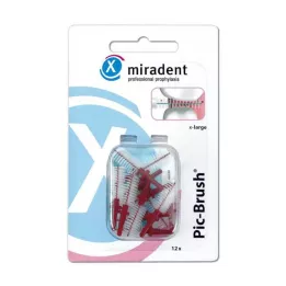 Miradent szczoteczka międzyzębowa Pic-Brush x-large bor, 12 szt