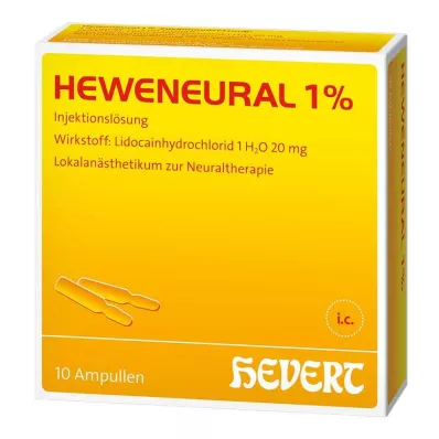 HEWENEURAL Ampułki 1%, 10 x 2 ml