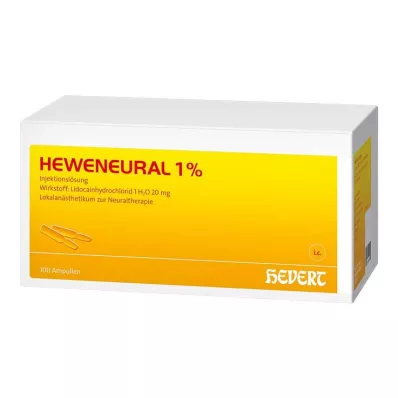 HEWENEURAL Ampułki 1%, 100 x 2 ml HEWENEURAL Ampułki 1%, 100 x 2 ml