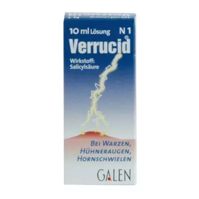 VERRUCID Roztwór, 10 ml VERRUCID Roztwór, 10 ml