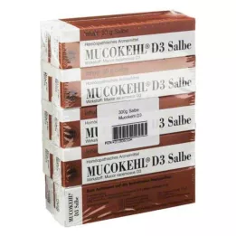 MUCOKEHL Maść D 3, 10X30 g