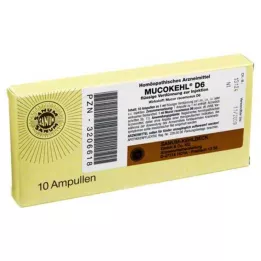 MUCOKEHL Ampułki D 6, 10 x 1 ml
