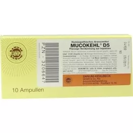 MUCOKEHL Ampułki D 5, 10X1 ml