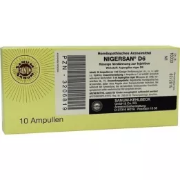 NIGERSAN D 6 ampułek, 10 x 1 ml