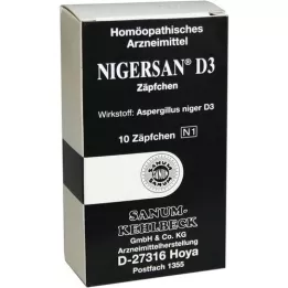 NIGERSAN Czopki D 3, 10 szt