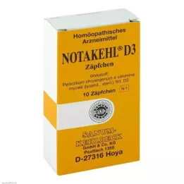 NOTAKEHL Czopki D 3, 10 szt