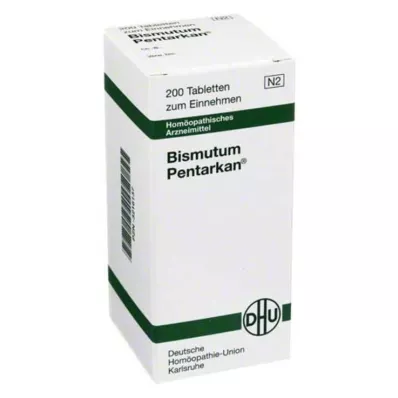 BISMUTUM PENTARKAN Tabletki, 200 szt