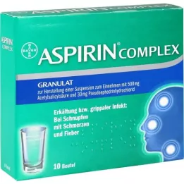 ASPIRIN COMPLEX saszetka z granulatem do sporządzania zawiesiny do podawania, 10 szt