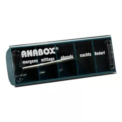 ANABOX Pudełko dzienne turkusowe, 1 szt ANABOX Pudełko dzienne turkusowe, 1 szt