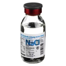 KOCHSALZLÖSUNG Fiolka szklana 0,9%, 100 ml