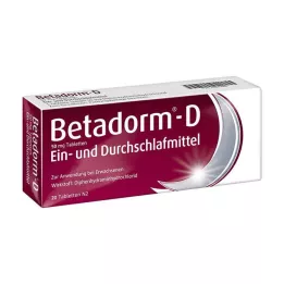 BETADORM Tabletki D, 20 szt