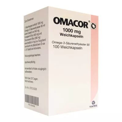 OMACOR Kapsułki miękkie 1000 mg, 100 szt
