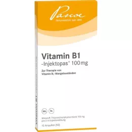 VITAMIN B1 INJEKTOPAS 100 mg roztwór do wstrzykiwań, 10 x 2 ml