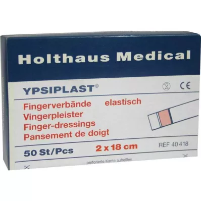 FINGERVERBAND Elastyczna skóra Ypsiplast 2x18 cm, 50 szt