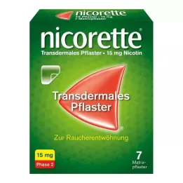 NICORETTE TX Patch 15 mg, 7 szt