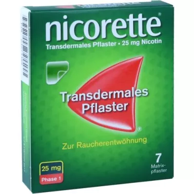 NICORETTE TX Patch 25 mg, 7 szt