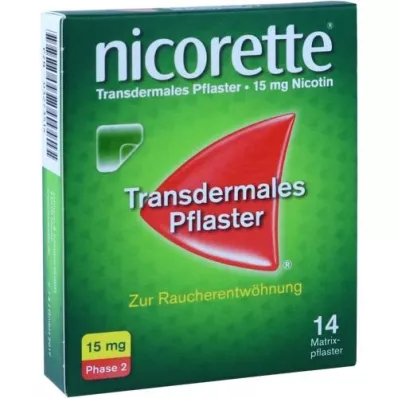 NICORETTE TX Patch 15 mg, 14 szt