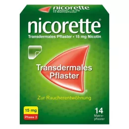 NICORETTE TX Patch 15 mg, 14 szt