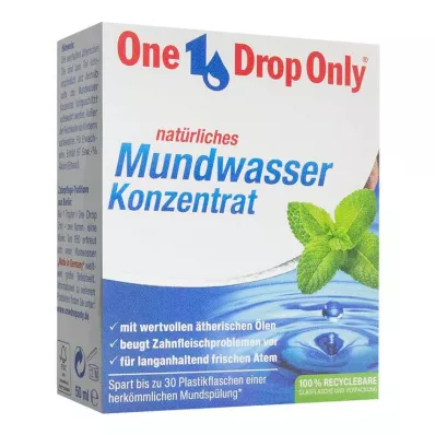 ONE DROP Tylko naturalny koncentrat do płukania jamy ustnej, 50 ml