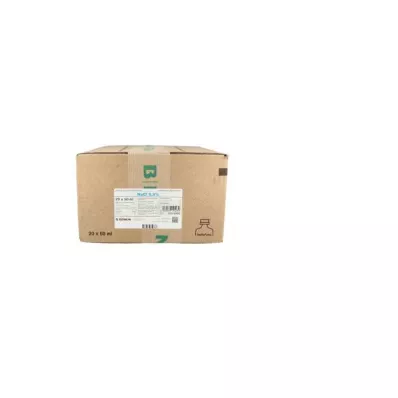 ISOTONE Roztwór soli fizjologicznej 0,9% Braun Ecof.P. półpełny, 20 x 100 ml