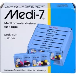 MEDI 7 medicine dos.f.7 days blue, 1 szt