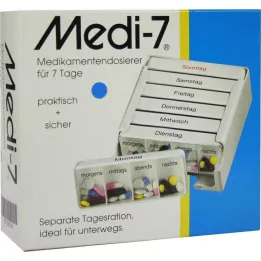 MEDI 7 medicine dos.f.7 days blue, 1 szt